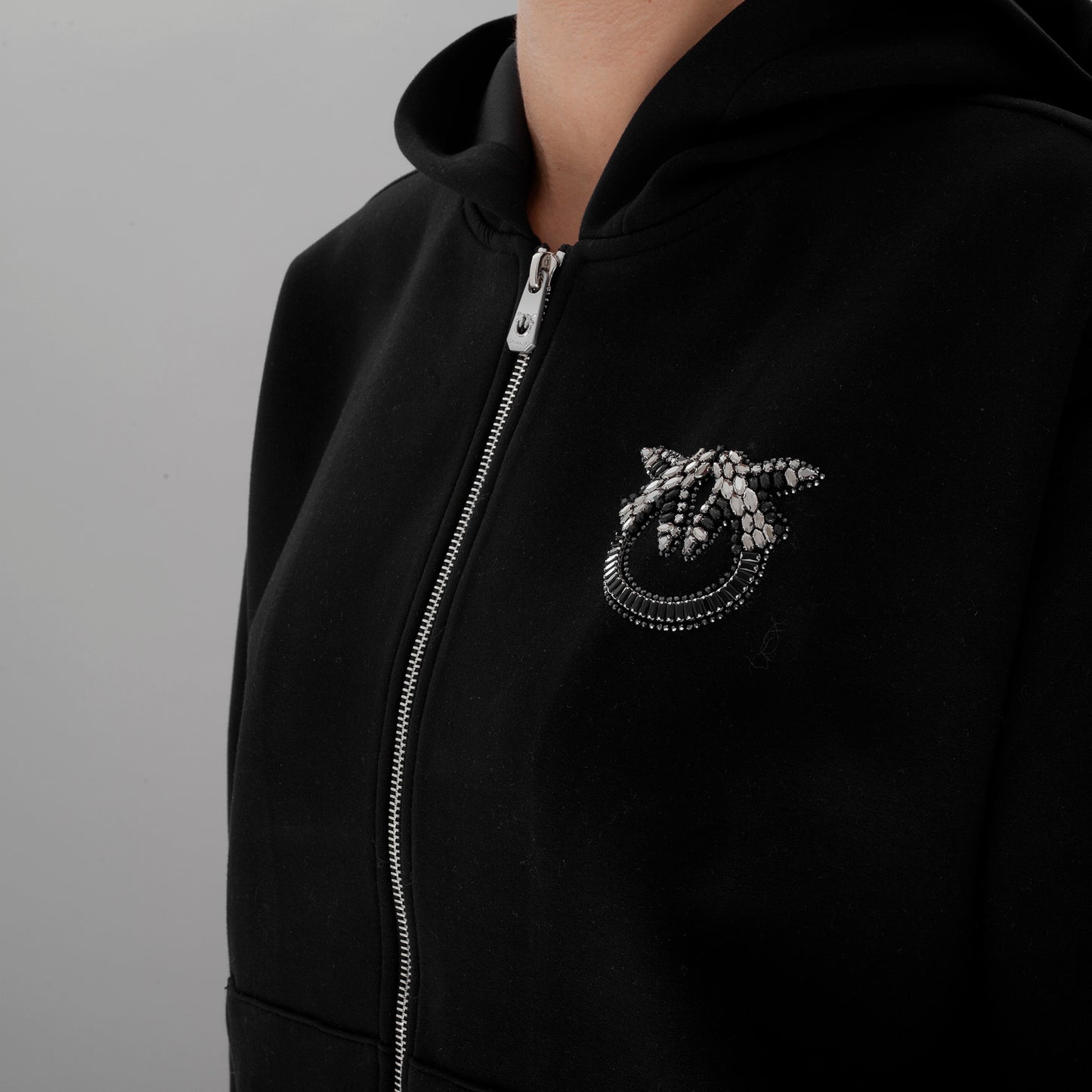 Felpa Gesso 104122 donna PINKO