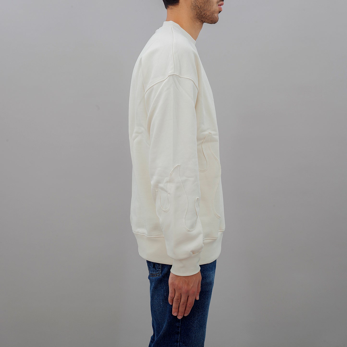 Felpa 24IDS54532 uomo DISCLAIMER