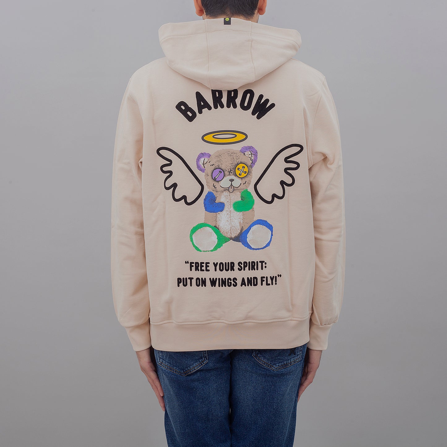 Felpa F4BWUAHS087 uomo BARROW