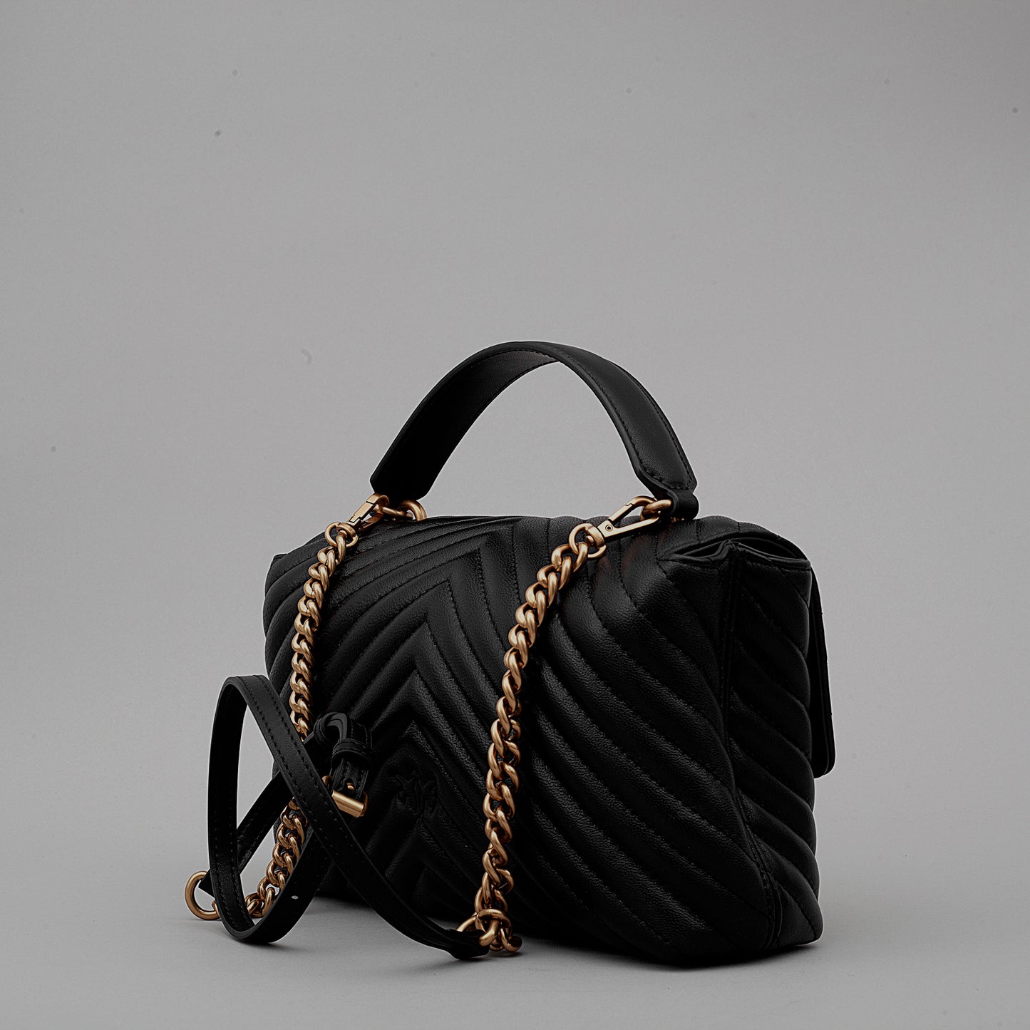 Borsa Love Lady Puff Classic Cl Sheep Nappa Chevron 100043 donna PINKO 2425