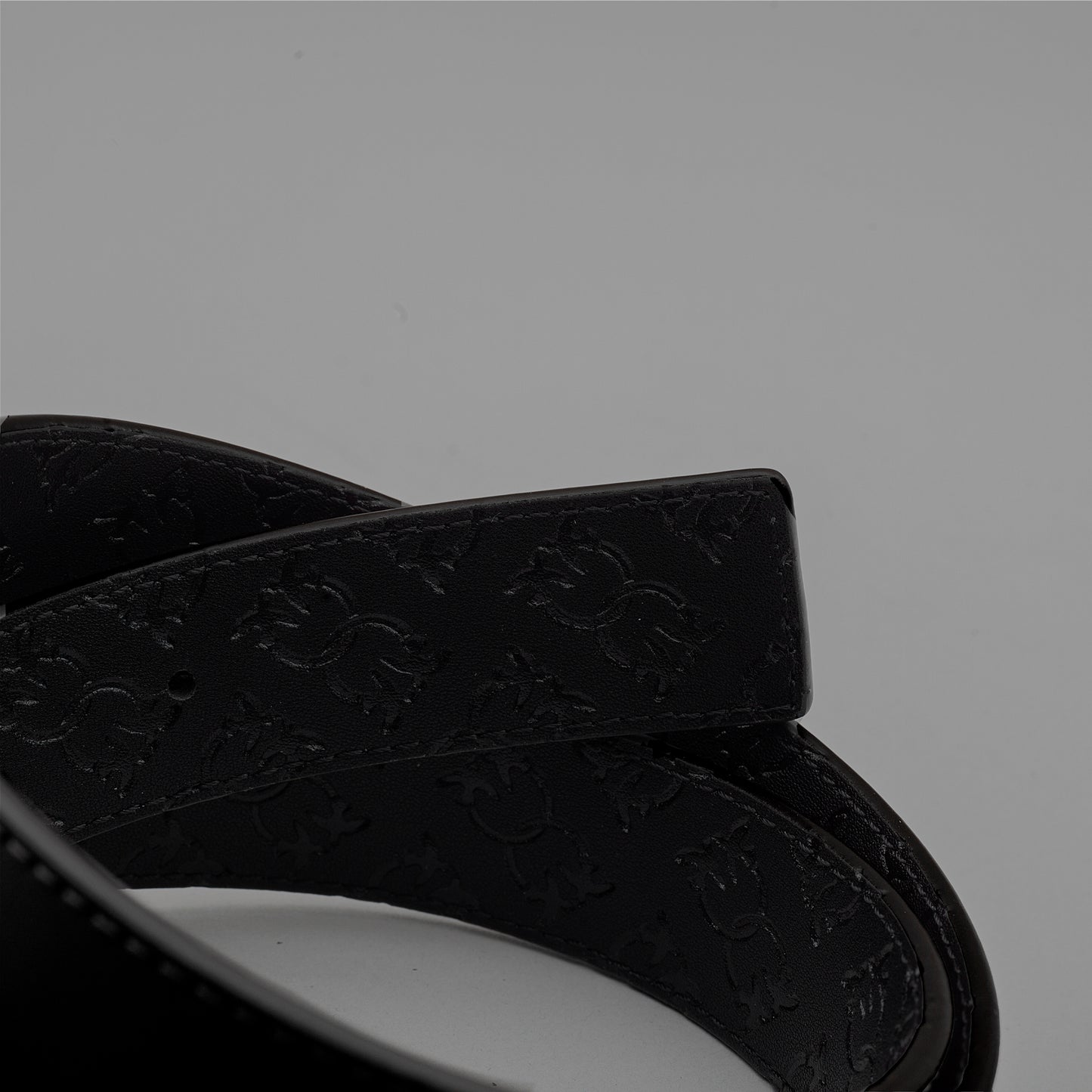 Cintura Love Berry H3 Belt Vitello Seta Monogram Debossed 100125 donna PINKO