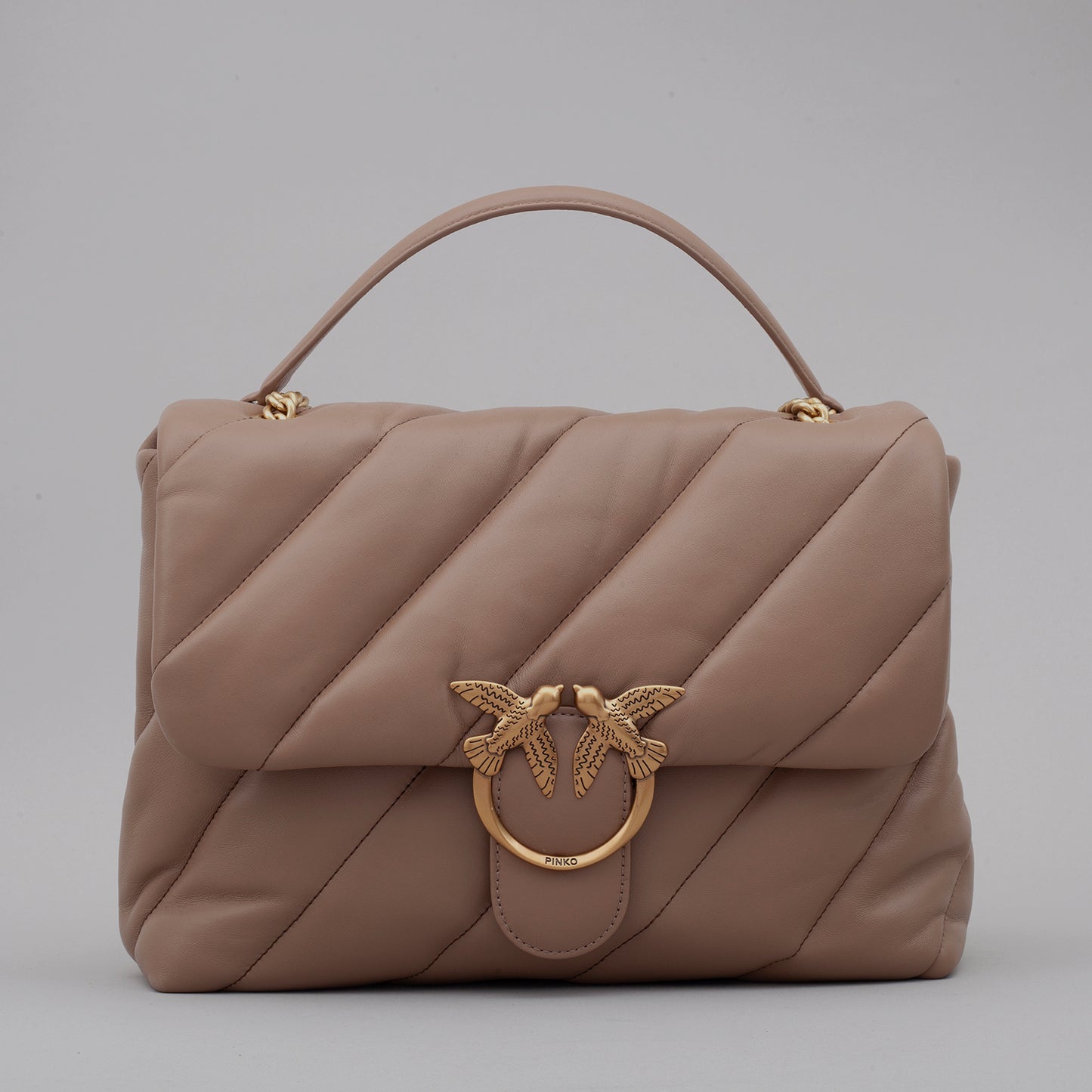 Borsa Love Puff Big Cl Sheep Nappa 100037 donna PINKO ai
