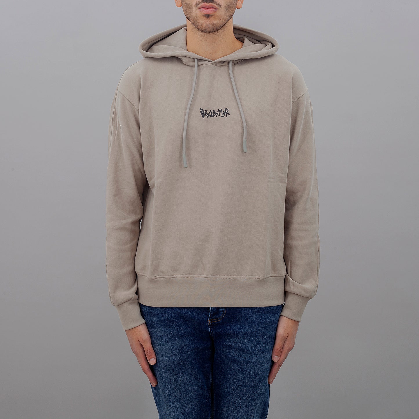 Felpa 24IDS54500 uomo DISCLAIMER
