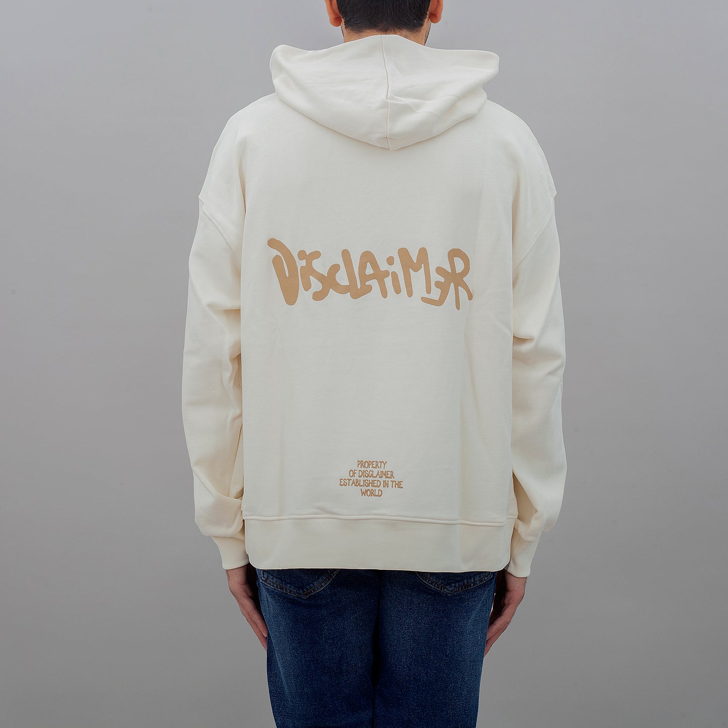 Felpa 24IDS54547 uomo DISCLAIMER