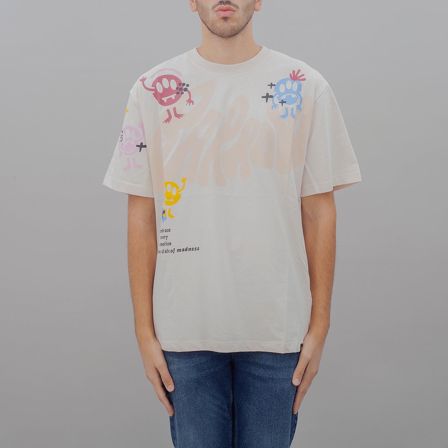 T-shirt F4BWUATH060 uomo BARROW