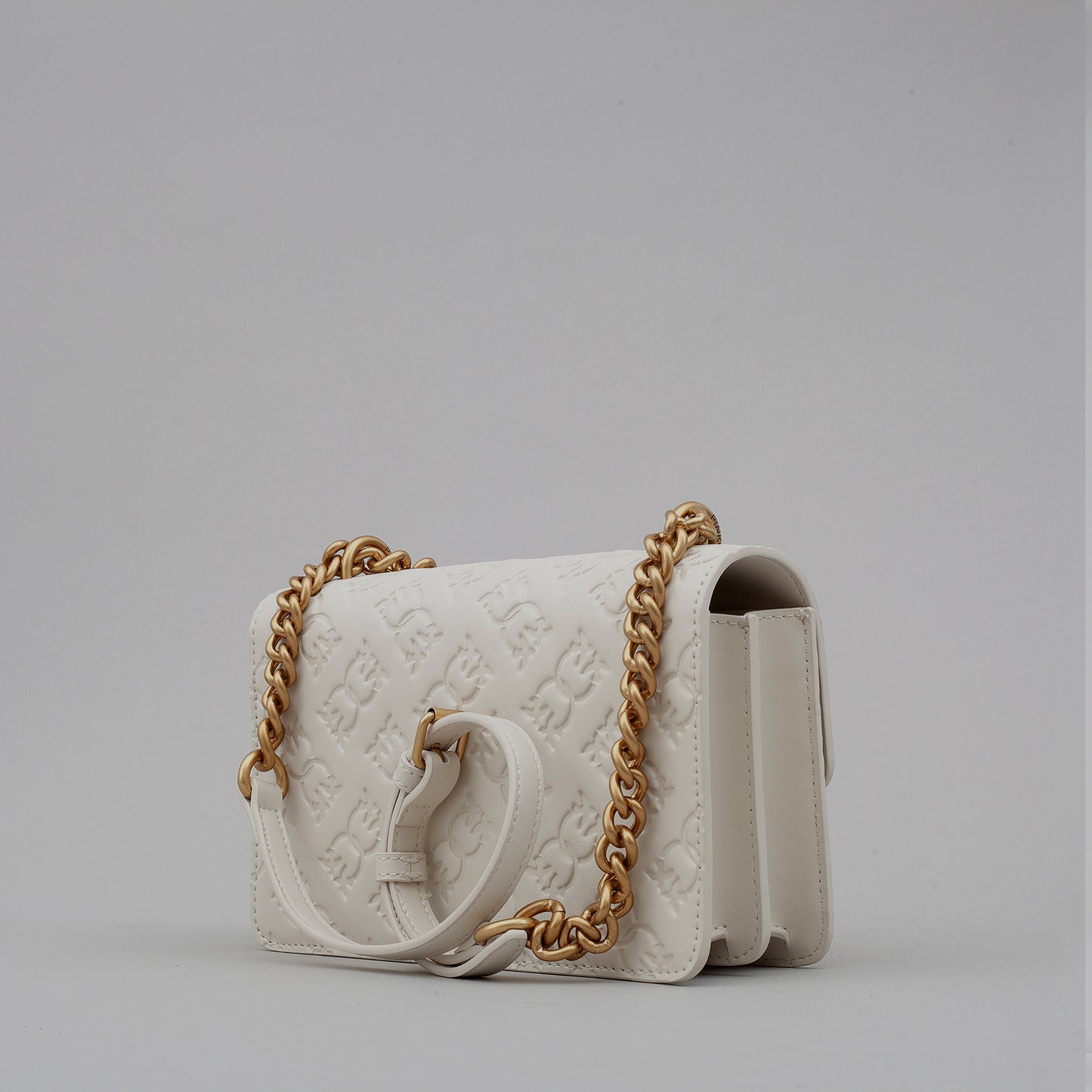 Tracolla Love One Mini DC Pelle Imprimè 100074 donna PINKO