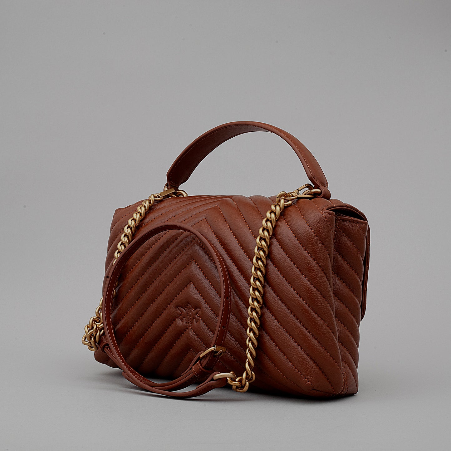 Borsa Love Lady Puff Classic Cl Sheep Nappa Chevron 100043 donna PINKO 2425