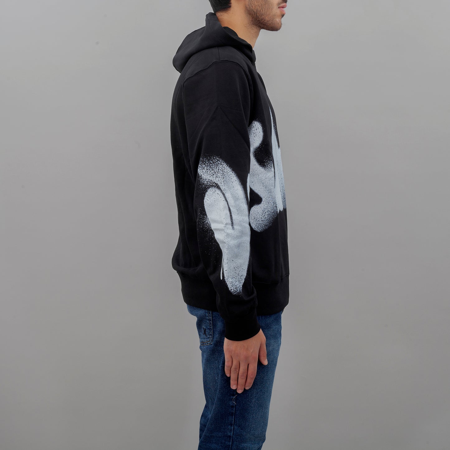 Felpa 24IDS54615 uomo DISCLAIMER