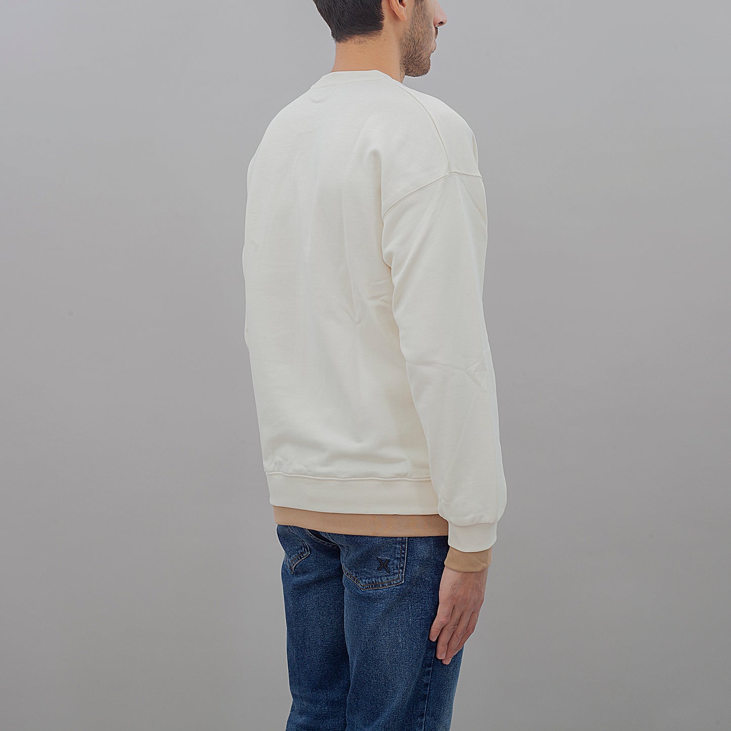 Felpa 24IDS54570 uomo DISCLAIMER