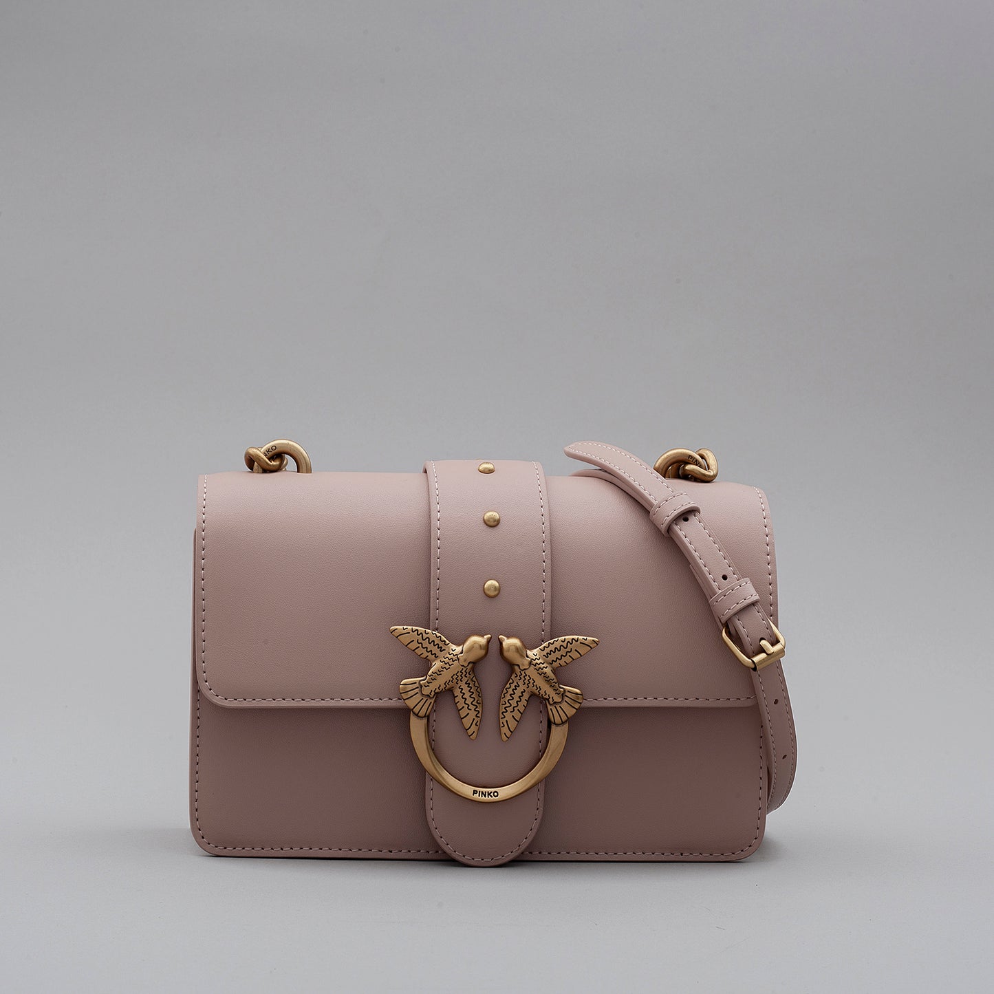 Tracolla Love One Mini Cl Vitello Seta 100059 donna PINKO ai