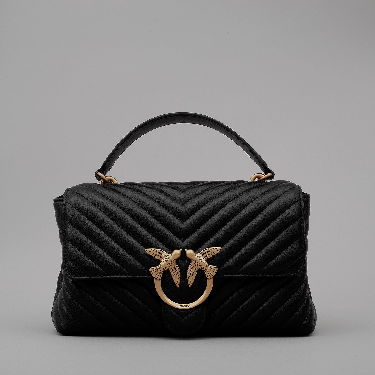 Borsa Love Lady Puff Classic Cl Sheep Nappa Chevron 100043 donna PINKO 2425