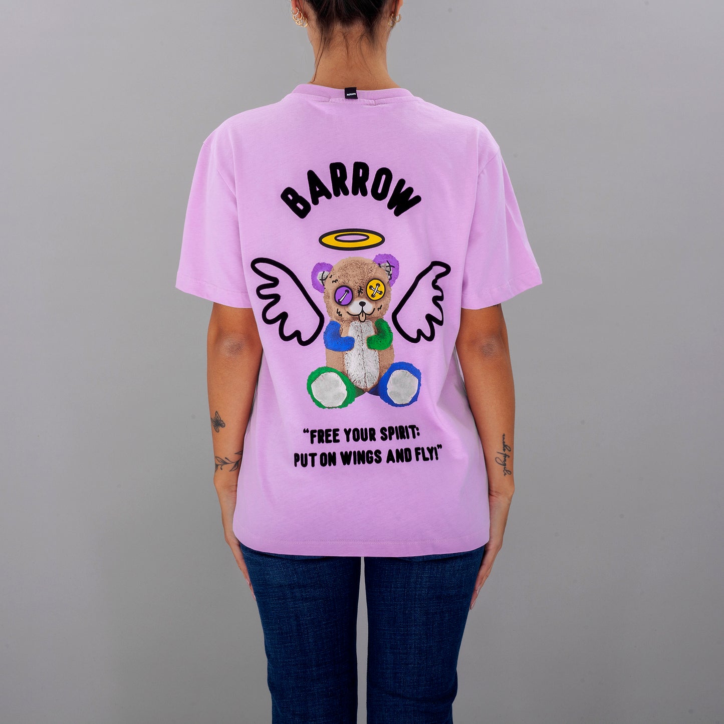 T-shirt F4BWUATH077 donna BARROW