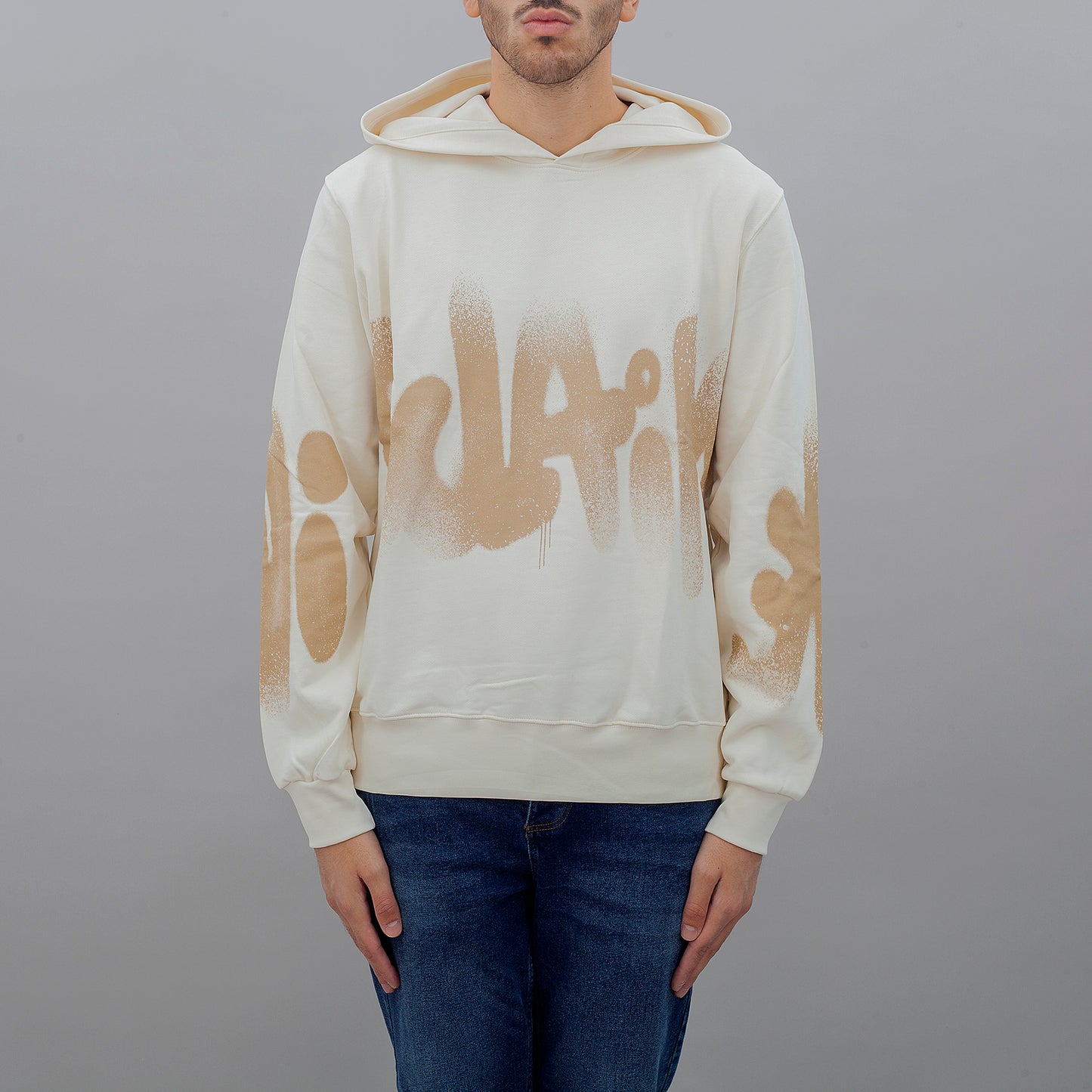 Felpa 24IDS54615 uomo DISCLAIMER