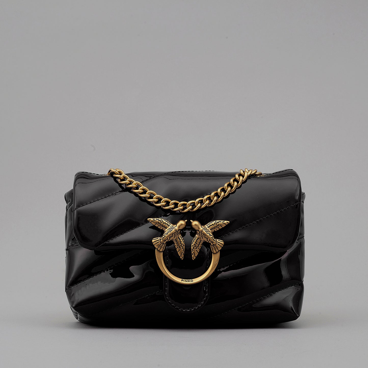Borsa Love Puff Baby Cl Ecovernice + Pu unito 100040 donna PINKO