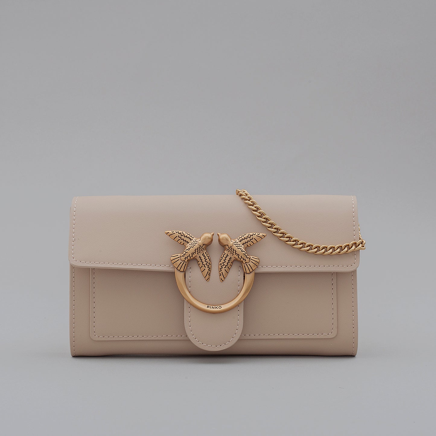 Portafoglio Love One Wallet C Vitello Seta 100062 donna PINKO 25