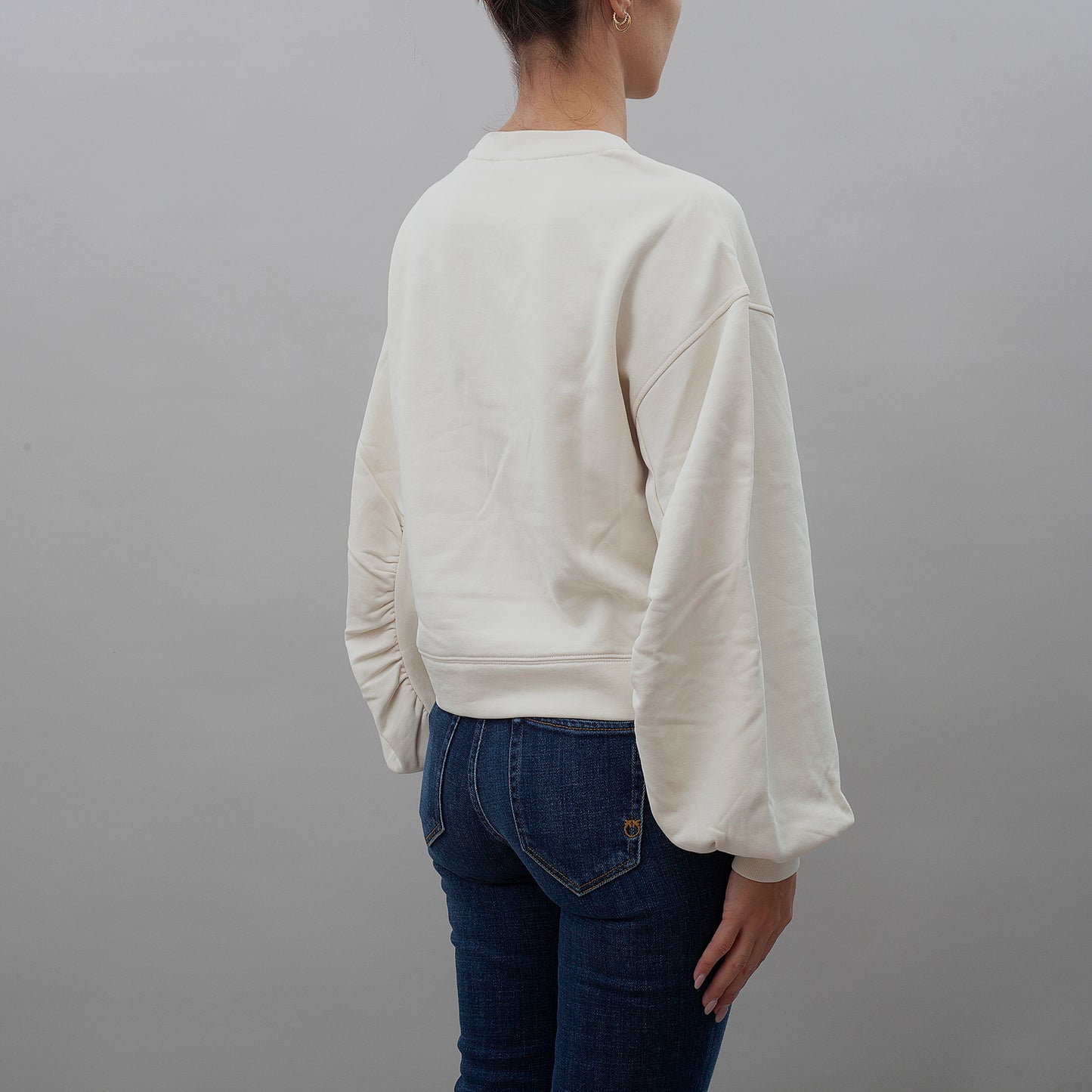 Felpa Ceresole Logo Birds 102827 PINKO donna ai