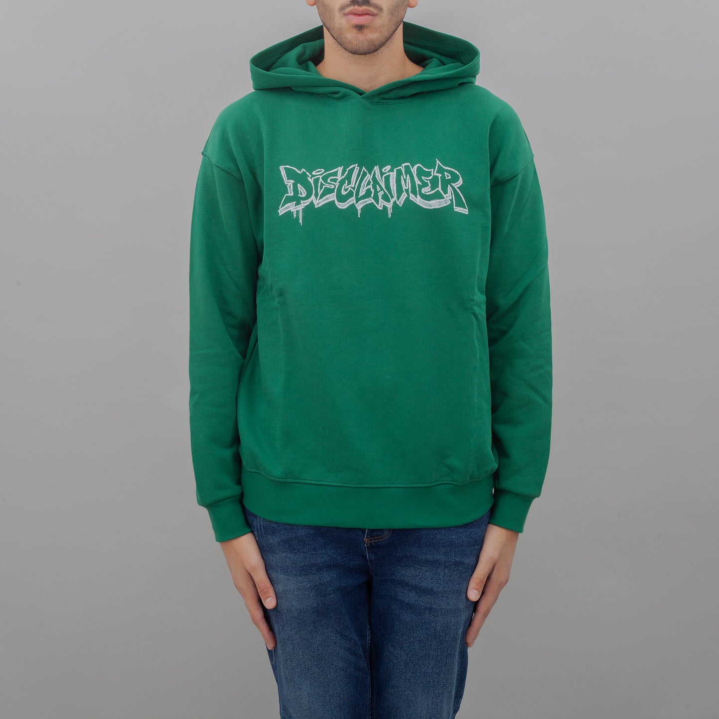 Felpa 24IDS54518 uomo DISCLAIMER