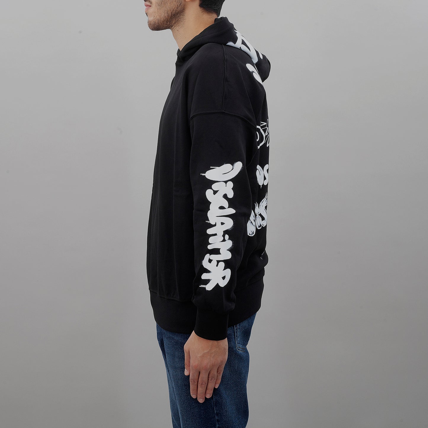 Felpa 24IDS54585 uomo DISCLAIMER