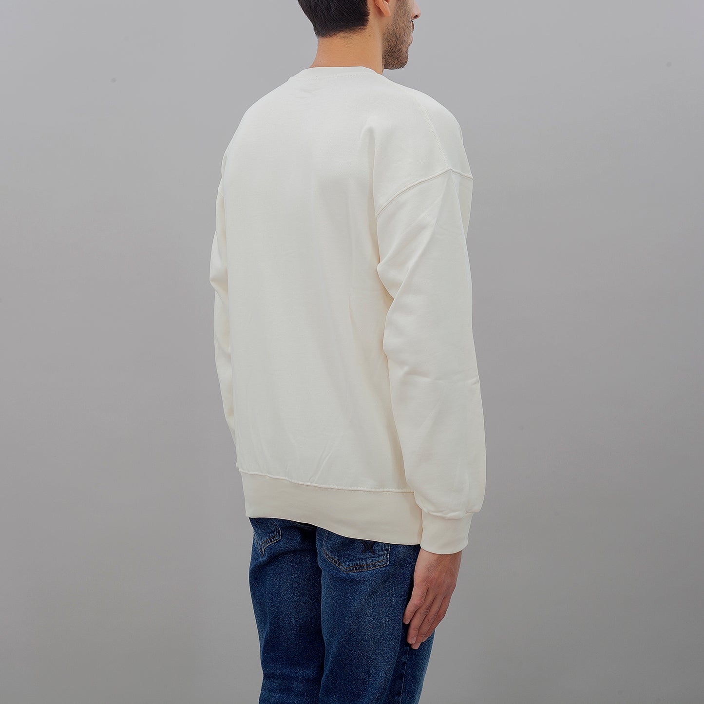 Felpa 24IDS54619 uomo DISCLAIMER