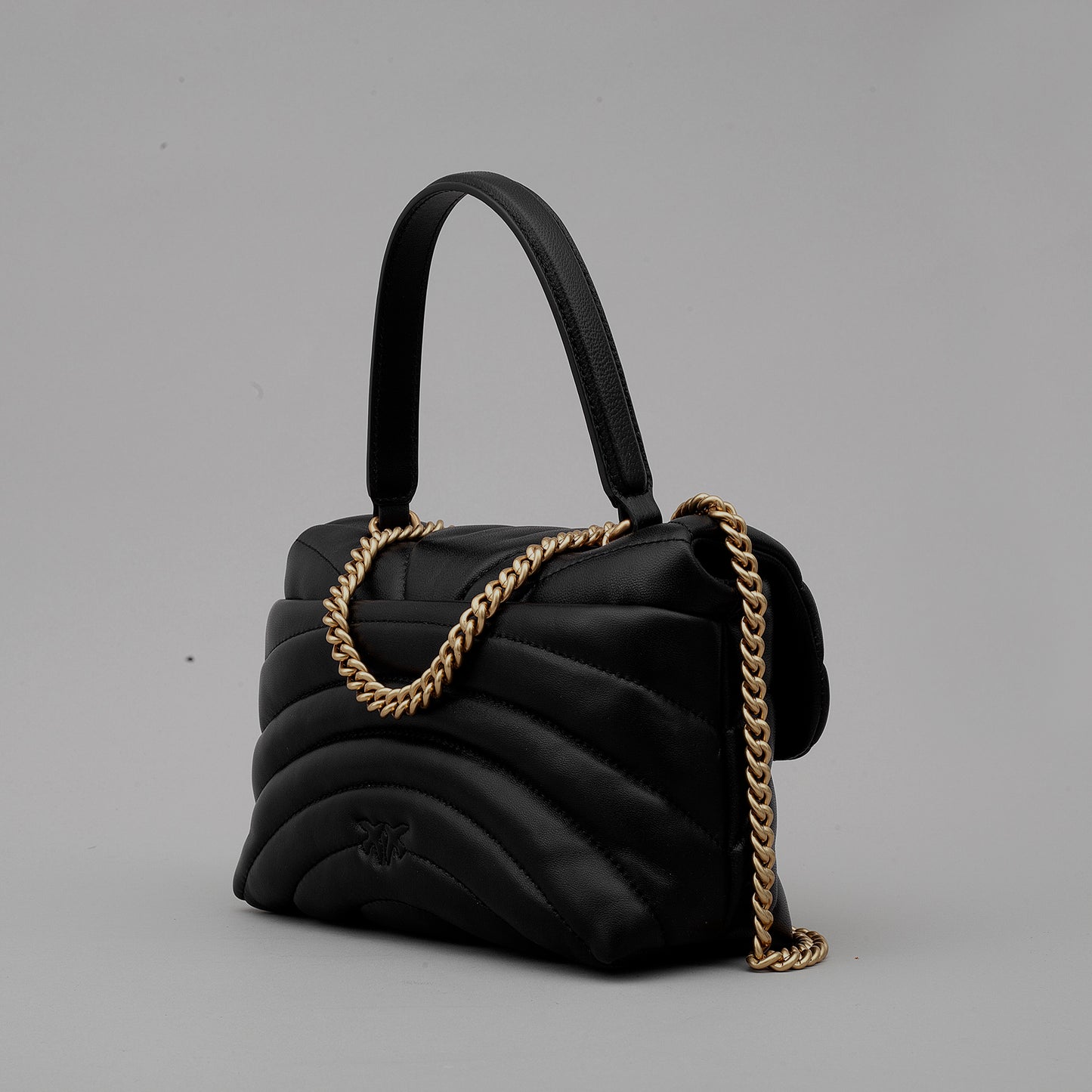 Tracolla Love Puff Mini Cl Sheep Nappa Butterfly Quilt 100039 donna PINKO