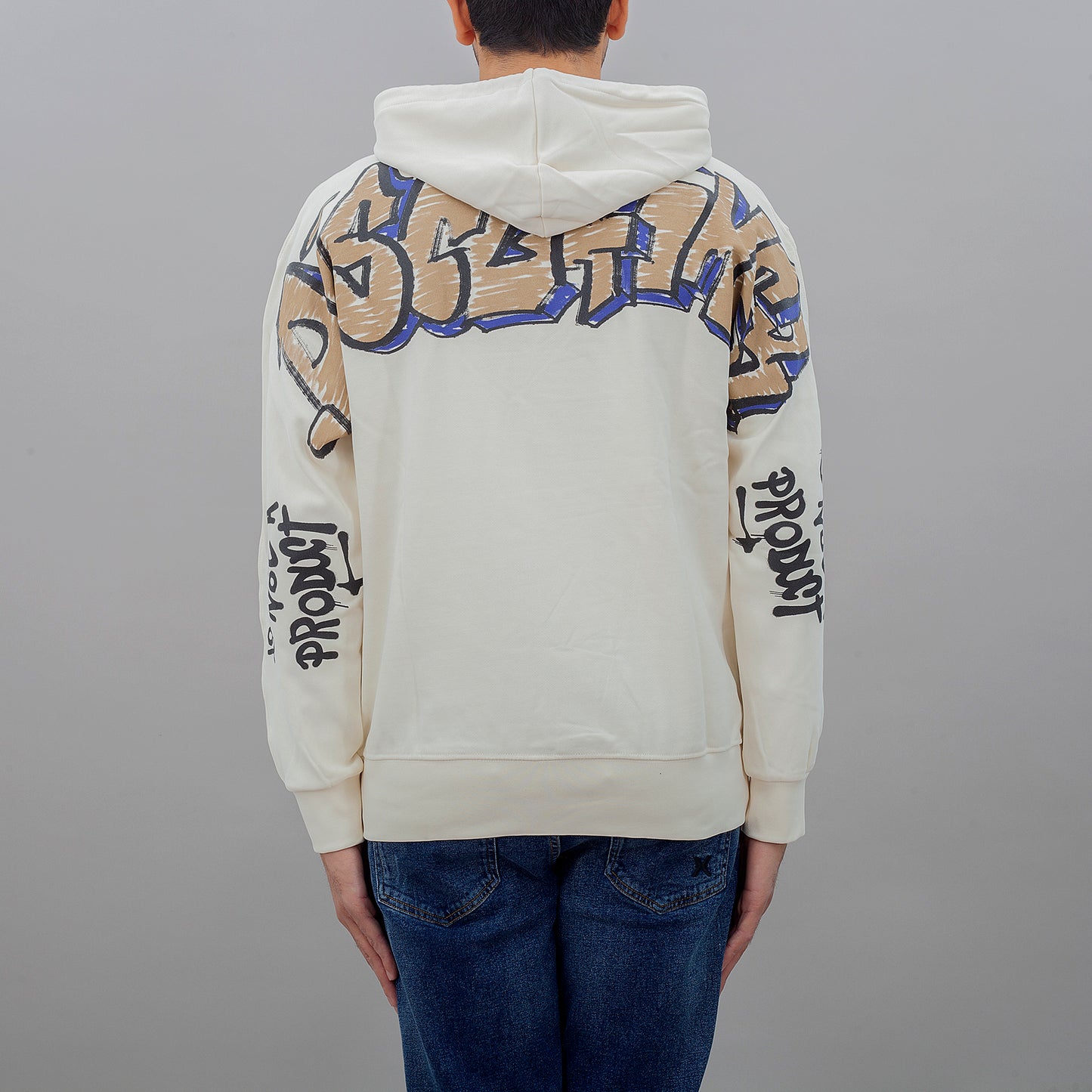 Felpa 24IDS54610 uomo DISCLAIMER