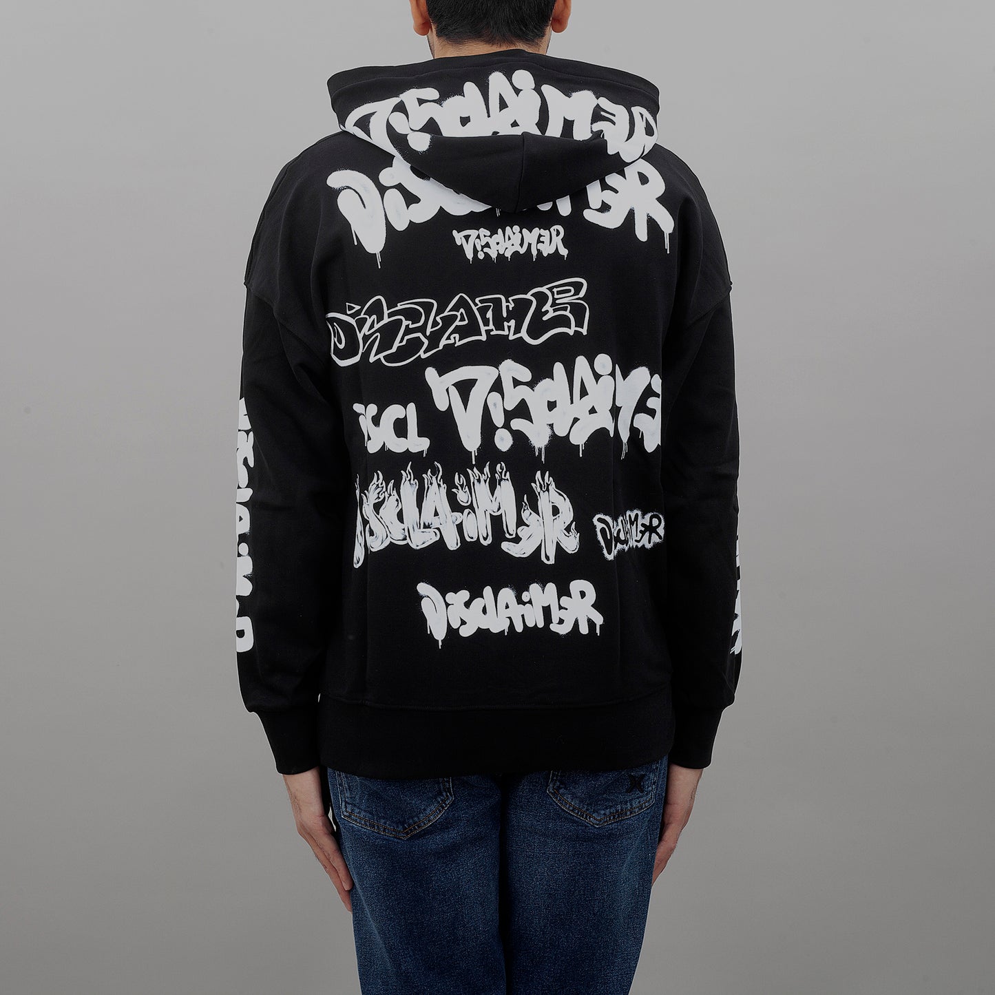 Felpa 24IDS54585 uomo DISCLAIMER