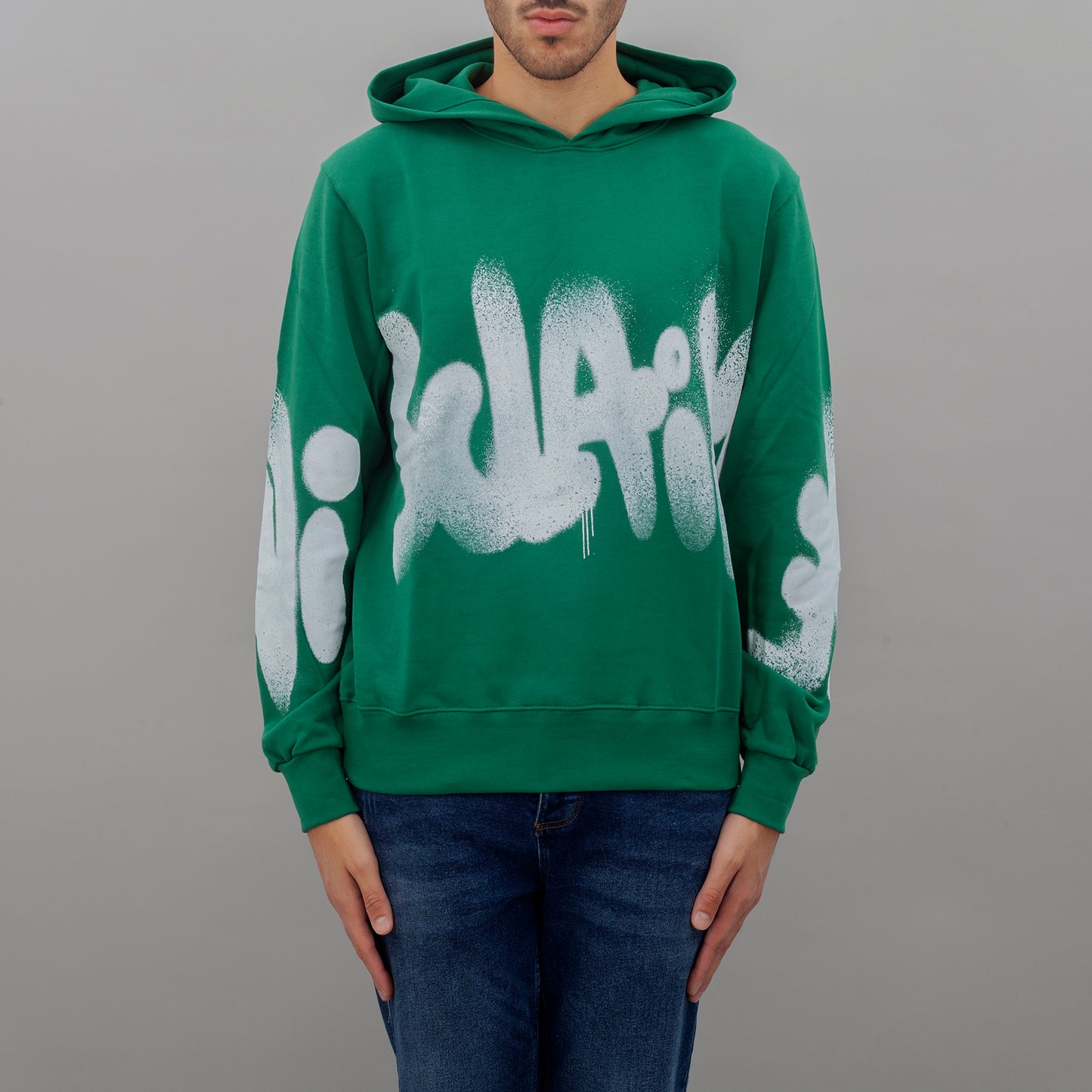 Felpa 24IDS54615 uomo DISCLAIMER