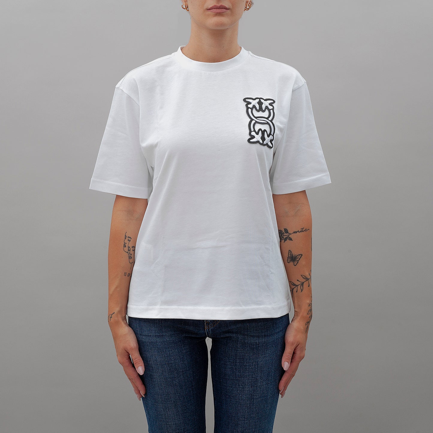 T-shirt Tunisia 104043 donna PINKO