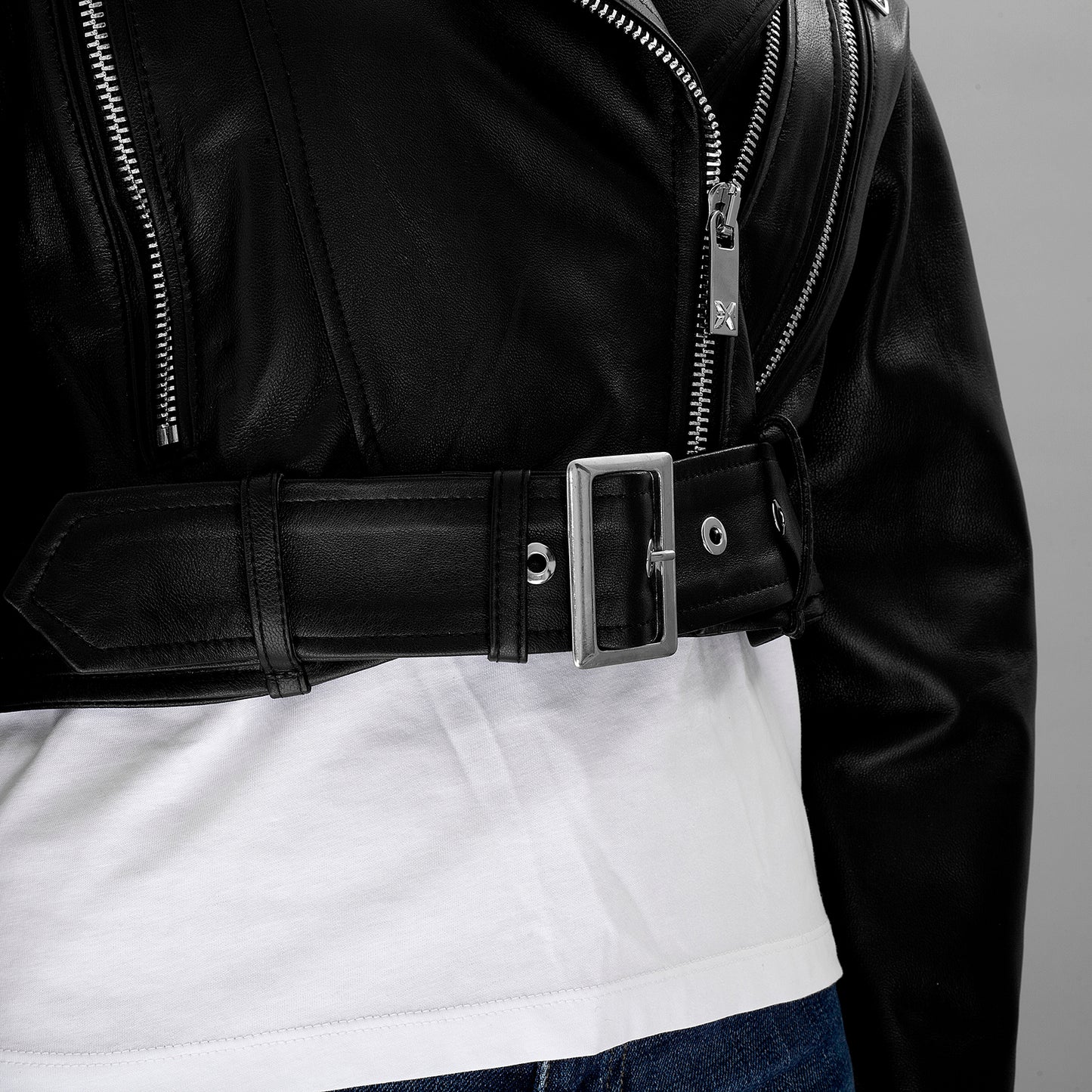 Giacca in pelle UWP24152GB donna JOHN RICHMOND