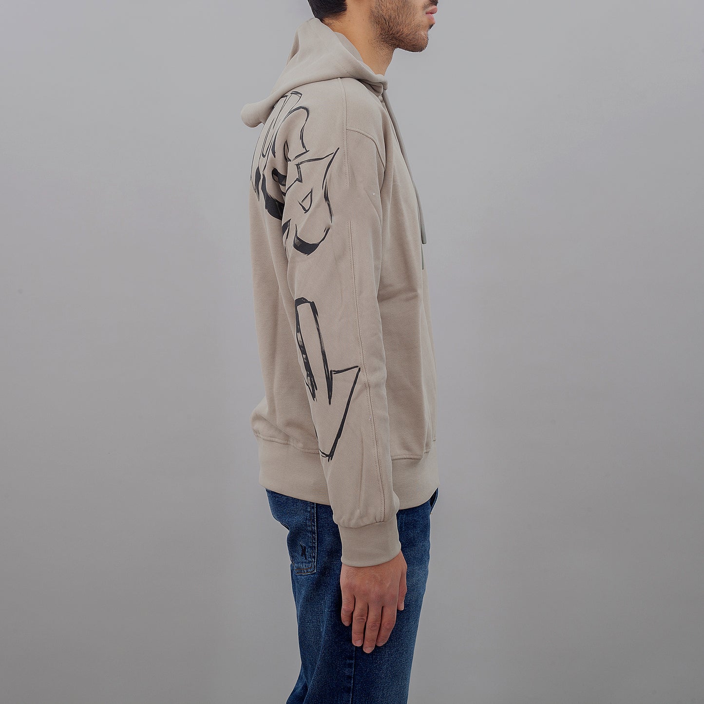 Felpa 24IDS54500 uomo DISCLAIMER