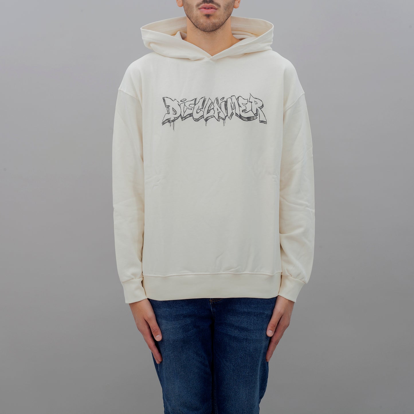 Felpa 24IDS54518 uomo DISCLAIMER
