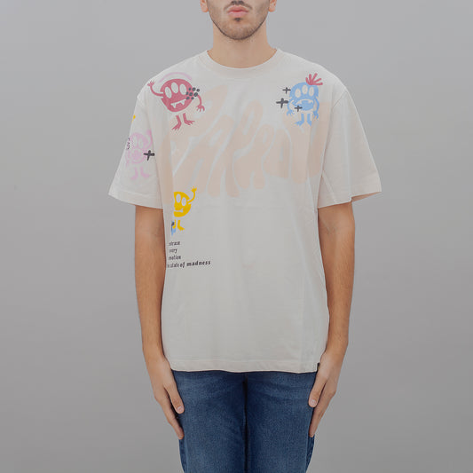 T-shirt F4BWUATH060 uomo BARROW