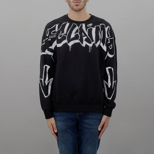 Felpa 24IDS54509 uomo DISCLAIMER