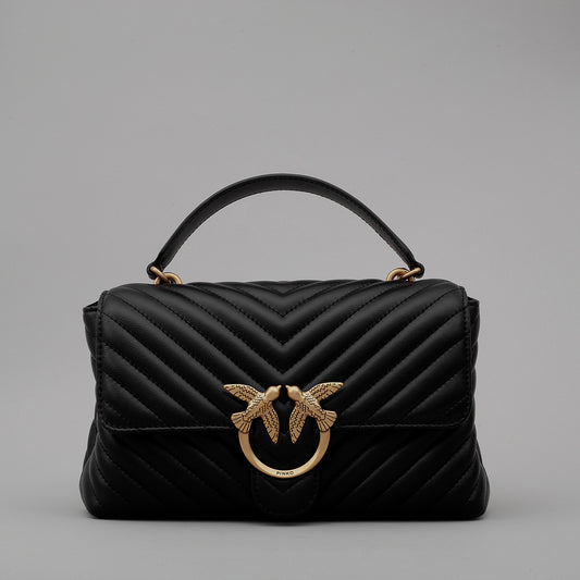 Borsa Love Lady Puff Classic Cl Sheep Nappa Chevron 100043 donna PINKO 2425