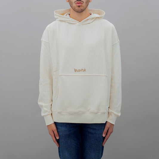 Felpa 24IDS54547 uomo DISCLAIMER