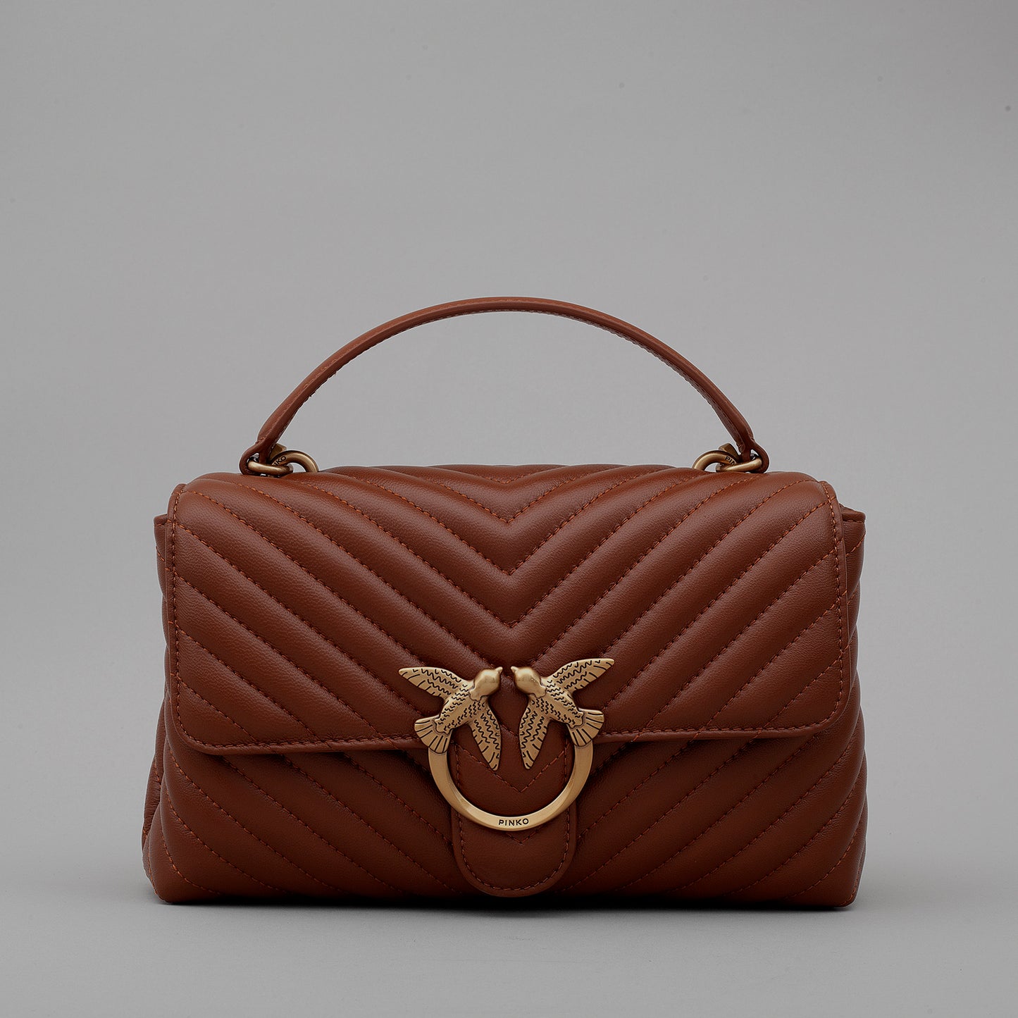 Borsa Love Lady Puff Classic Cl Sheep Nappa Chevron 100043 donna PINKO 2425
