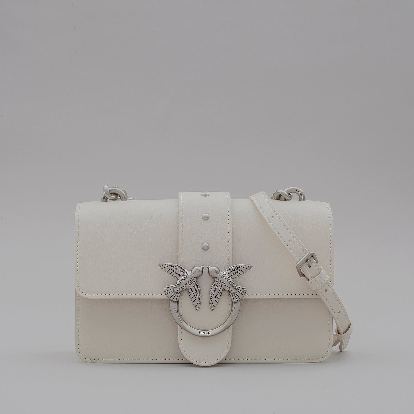 Tracolla Love One Mini Cl Vitello Seta 100059 donna PINKO ai