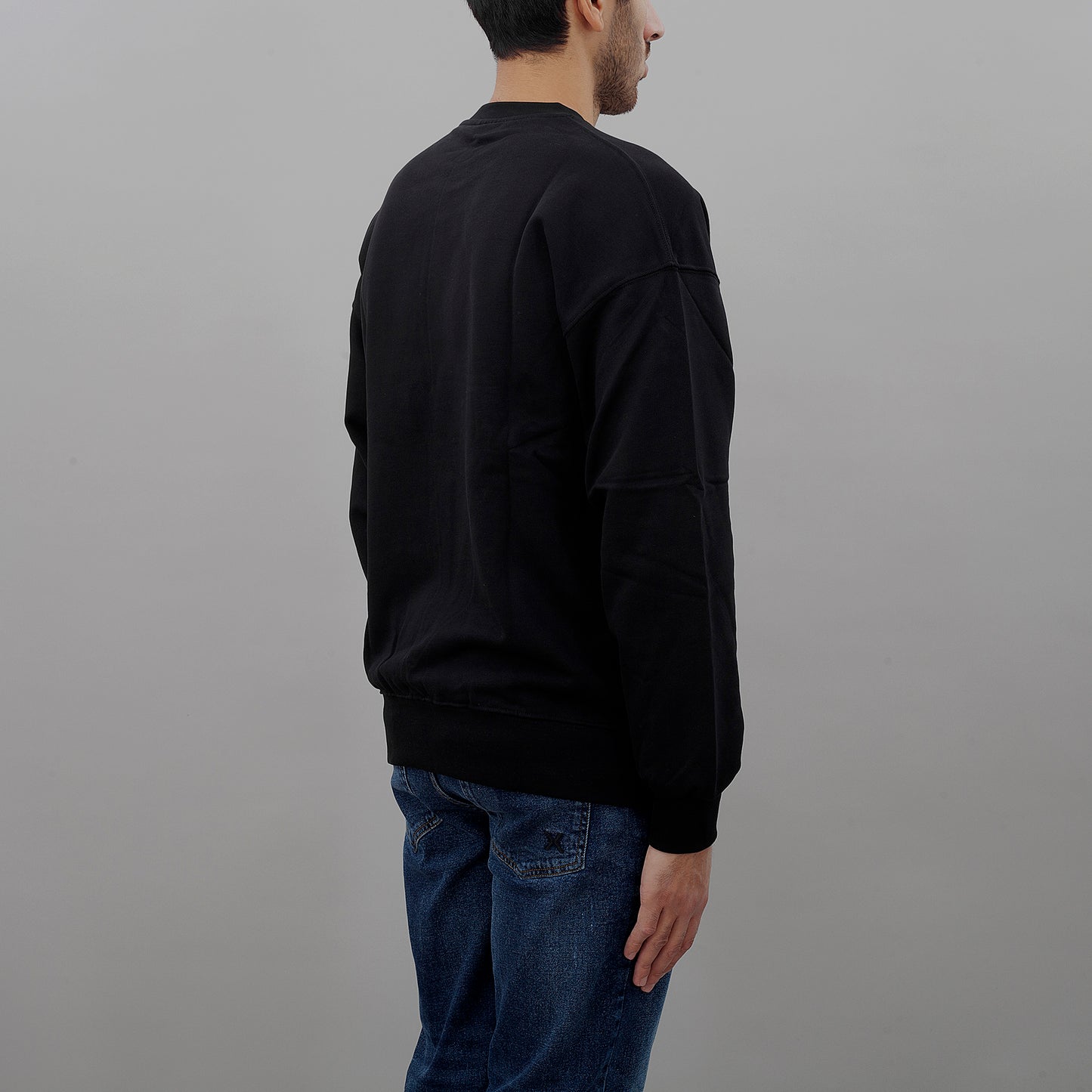 Felpa 24IDS54619 uomo DISCLAIMER