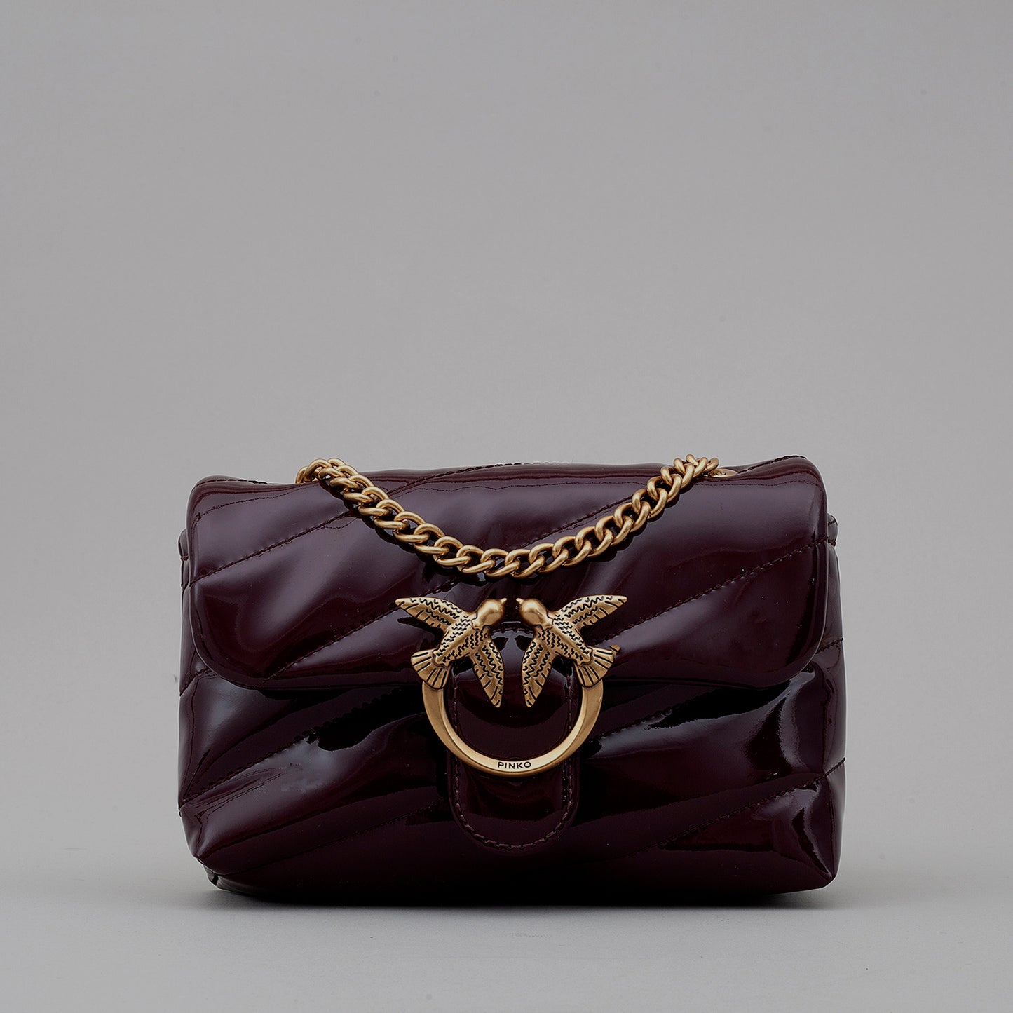 Borsa Love Puff Baby Cl Ecovernice + Pu unito 100040 donna PINKO